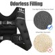 Workout Weighted Vest with Mesh Bag Adjustable Buckle - Gallery View 9 of 11