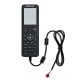 Massage chair hand controller with LCD screen, durable buttons, and 3.4 ft cable for convenient use and storage.