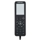 Massage chair hand controller showing ergonomic buttons and LCD screen, designed for easy handling and long-lasting use.