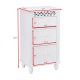 Bathroom Wood Collection Storage Organizer Floor Cabinet - Gallery View 4 of 13