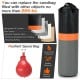 Heavy-duty boxing punching stand with adjustable speed bag and durable heavy bag for home gym strength training.