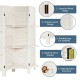 4 Panel Freestanding Folding Hinged Room Divider - Gallery View 12 of 12