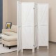 4 Panels Folding Wooden Room Divider - Gallery View 7 of 12