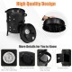 3-in-1 charcoal BBQ grill with built-in thermometer, 2 cooking grills, and removable structure for versatile outdoor.