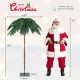 6-foot pre-lit artificial palm tree with 250 warm-white LED lights, perfect for creating a tropical Christmas.
