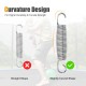 Curved trampoline spring design for enhanced durability and bounce, made of rustproof galvanized steel for safe jumping.
