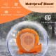 380W waterproof air blower with strong wind, ETL certification, and 25ft GFCI plug for safe outdoor use.