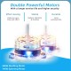 Portable semi-automatic twin tub washing machine with 280W washing motor and 140W spinning motor, ideal for small.