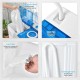 Inlet pipe and lint filter of the Portable Semi-Automatic Twin Tub Washing Machine for efficient laundry use.