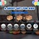 12FT ASTM approved trampoline assembly guide showing boxes and steps for easy setup and safety features.