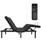 Adjustable electric bed frame with head massage, wireless remote, and sturdy steel construction for optimal comfort.