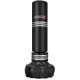 67-inch punching bag with fillable suction cup base, durable multi-layer construction for safe kicking practice.