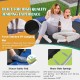 Recreational trampoline with basketball hoop, 12 ft, featuring a safety enclosure net and high-quality jumping mat.