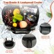 Large gray leakproof rolling cooler with top lid, 50-can capacity, and adjustable handle for easy transport.
