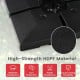 4-piece 20L cantilever offset patio umbrella base made of high-strength HDPE material for durability and weather.