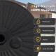 Fillable round umbrella base stand made of high-strength HDPE material, waterproof and durable, ideal for yard and.