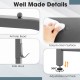 Close-up of the Free Standing Closet Organizer's adjustable foot pads and easy-to-clean surface in gray for versatile.