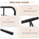 Close-up of the heavy-duty metal bed frame's sleek round corner and firm connection, designed for durability and.
