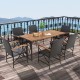 Set of 4 patio wicker chairs with soft zippered cushions, featuring ergonomic design and hand-woven PE rattan for.