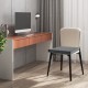 Gray memory foam seat cushion with breathable design, perfect for office chairs and long sitting comfort.