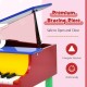 30-key multicolor kids grand piano with safety hinges and child-friendly design, perfect for stimulating imagination.