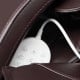 Remote control for the Provox 27-Comfort 2D Full Body Massage Chair stored in a side pocket, featuring heating and.