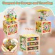 6-in-1 developmental learning toy featuring a bead maze, compact design, and multiple educational activities for.