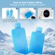 Recyclable ice packs for the 3-in-1 evaporative air cooler, enhancing cooling efficiency for home or office use.