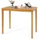 Rectangular acacia wood bar height table with spacious tabletop, perfect for outdoor dining and gatherings in the.