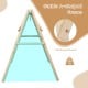 Heavy duty wooden swing frame with reinforced bars, stable A-shaped design, supports up to 350 kg for outdoor use.