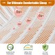 Twin size memory foam mattress with jacquard cover, infused with copper ions for antibacterial protection and.