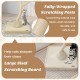 70-inch tall cat tree with 3 perches, dangling balls, and sisal scratching posts for playful and cozy lounging.