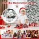 Lifelike 6 ft artificial Xmas tree with 644 branch tips, white flocking, and warm white LED lights for festive decor.