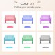 2-seat patio wood bench with cozy armrests, shown in various colors for customizable outdoor elegance.