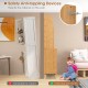 Safety anti-toppling device for the 69 Inch Wine Bar Kitchen Cabinet, ensuring stability and child-friendly use.