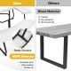 Comparison of HDPE material picnic table and bench set with umbrella hole, showcasing durability and stability features.