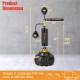 Boxing speed trainer with adjustable height and 360° spinning bar, featuring dual speed balls for agility training.