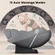 Provox 27-Comfort 2D Full Body Massage Chair in gray, showcasing 12 auto massage modes and zero gravity feature for.