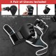 Freestanding reflex punching bag with adjustable height, thick base, and included comfortable gloves for training.