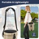 Insulated 10QT drink cooler with adjustable padded strap, flip lid, and spigot, perfect for outdoor gatherings.