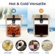 10QT insulated drink cooler in beige, featuring a spigot for easy dispensing and a flat seat lid for outdoor use.