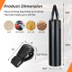 4-In-1 hanging punching bag set with 12OZ gloves, featuring a durable PU leather design and heavy-duty hanging straps.