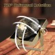 Geographic world globe with 720° rotation, clear printing, and stable metal base, perfect for home or educational use.