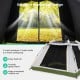 Instant pop-up camping tent for 2-4 people featuring mesh windows for ventilation and removable rainfly for light rain.