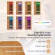 Single person far infrared wooden sauna featuring premium Canadian hemlock, 4 light strips, and dual control panels for.