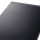 Tempered glass tabletop of the 4 Piece Patio Gliding Set, featuring a sleek design for easy cleaning and durability.