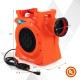 Commercial air blower for giant bounce houses, featuring a 2200W motor, portable design, and UL-listed safety features.