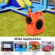 Commercial air blower for giant bounce house, featuring a portable design and powerful motor for efficient inflation.