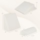 3-piece bed wedge pillow set in off-white, featuring air memory foam for neck and back support, with adjustable design.