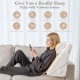 Adjustable 3-piece bed wedge pillow set in off-white, featuring air memory foam for neck and back support, ideal for.